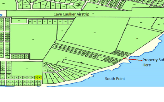 Caye Caulker Beachfront & interior lots for Sale Caye Caulker Village