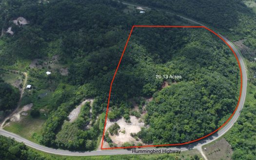 20.13 Acres on Hummingbird Highway