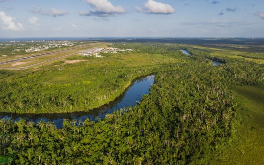 This stunning 21-Acre parcel on the Belize River is a stone’s throw from the international airport! Belize