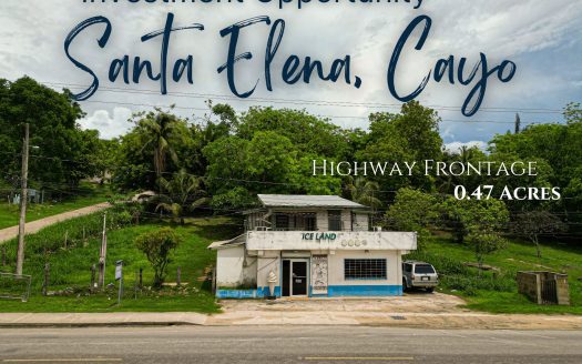Prime Commercial Property On George Price Highway, Santa Elena Cayo, Belize Commercial Space