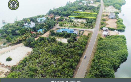 PL0086 – Road Front Lot with Seaview- Caribbean Way, Placencia Peninsula