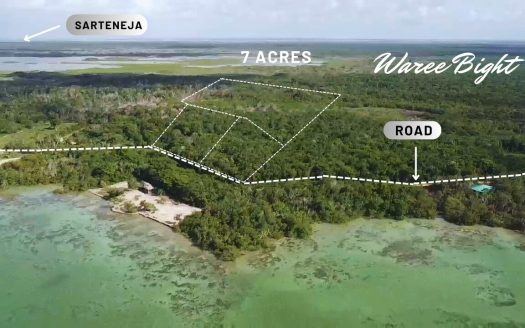 Waree Bight, Corozal 7 acres